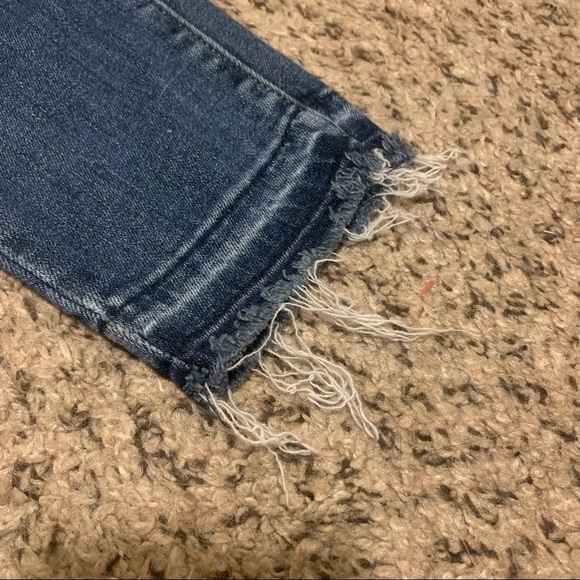 Levi’s 711 Skinny Jeans, raw hem, distressed, 28 - Picture 3 of 9